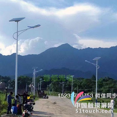 锡林郭勒太阳能led路灯单双灯头厂家可订做