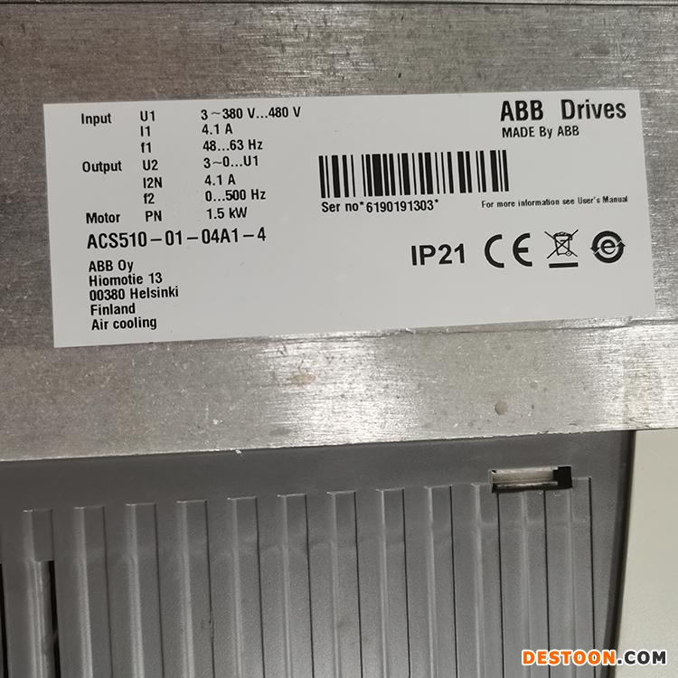 ABB变频器ACS510-01-04A1-4 3